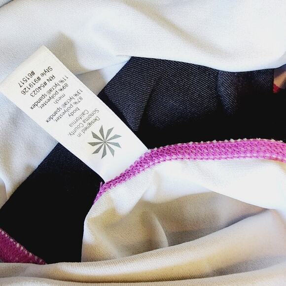 ATHLETA PINK & GRAY ATHLETIC LONG SLEEVE SIZE MED - Picture 6 of 8